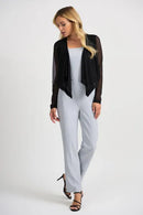 Joseph Ribkoff Sheer Sleeve Cover Up Jacket-JR-201258