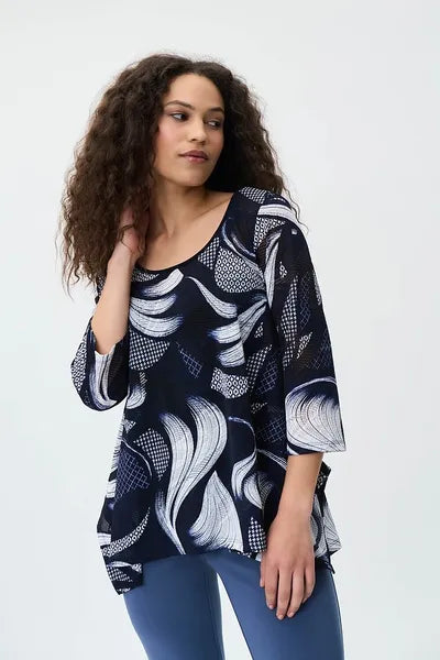 Joseph Ribkoff Printed Two-Piece Tunic-23100