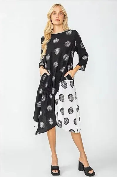 IC Collection Cat Scratch Dress-IC-4821D