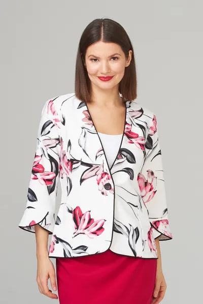 Joseph Ribkoff Floral Jacket | Unique Apparel USA