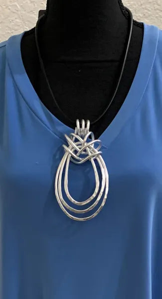 Artisan Lasso Convertible Necklace-NKL383