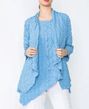 IC Collection Pucker Knit Jacket-IC-4297J