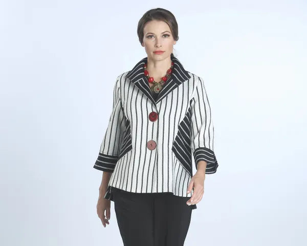 IC Collection Striped Jacket- IC-1129J