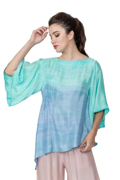 IC Collection Asymmetrical Flow Top | Unique Apparel USA