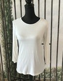 Comfy USA Basic Modal Tee Top-M111R