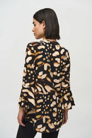 Joseph Ribkoff Silky Knit Animal Print Tunic-JR-244176