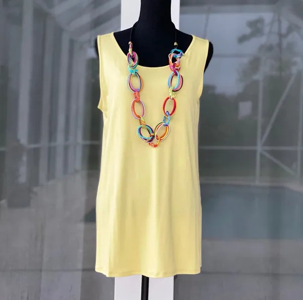 Comfy USA Sleeveless Crew Tank-M1005