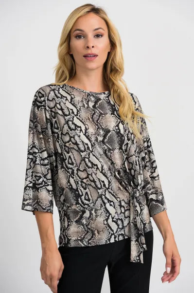 Joseph Ribkoff Snake Print Tunic-JR-201451