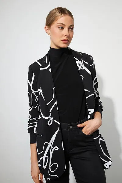 Joseph Ribkoff Abstract Blazer-JR-223096