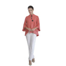 IC Collection Asymmetric Trumpet Sleeve Jacket-IC-3042J/1150J