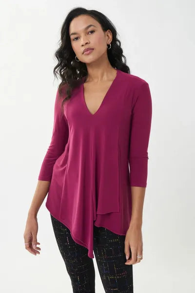 Joseph Ribkoff V-Neck Top-161066