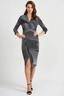 Joseph Ribkoff Dot Print Dress-JR-201470