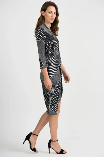 Joseph Ribkoff Dot Print Dress-JR-201470