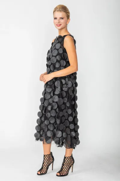 IC Collection Spiral Mesh Dress-IC-4699D