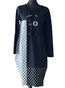 Kozan Polka Shea Dress-SP-1308-POLKA