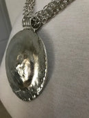 Hancrafted Silver Pendant Necklace-085N