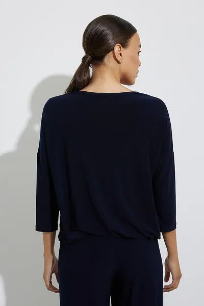 Joseph Ribkoff Zip Detail Top-222184