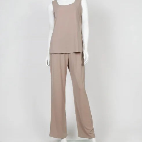IC Collection Two-Piece Sleeveless Tank and Pant Set- IC-7760TP