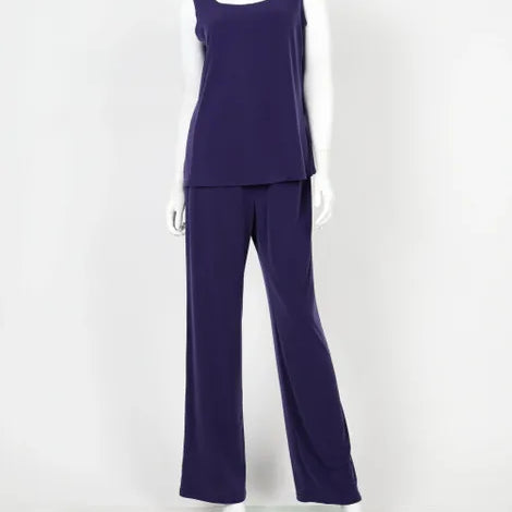 IC Collection Two-Piece Sleeveless Tank and Pant Set- IC-7760TP