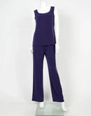 IC Collection Two-Piece Sleeveless Tank and Pant Set- IC-7760TP