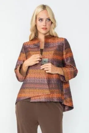 IC Collection One Button Print Jacket | Unique Apparel USA