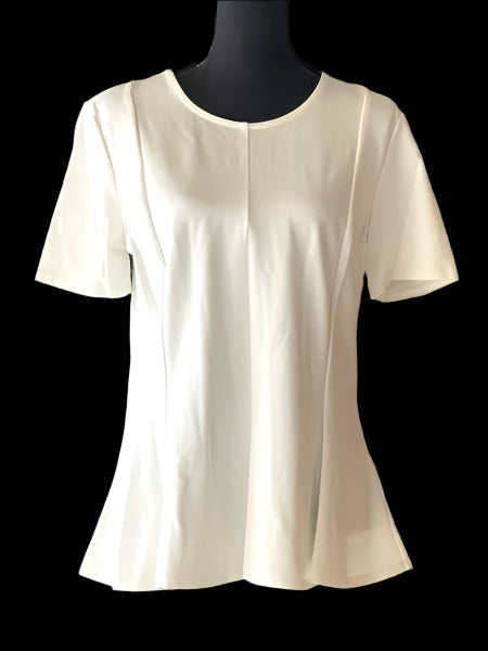 By JJ Fitted Flounce Top-PT-110