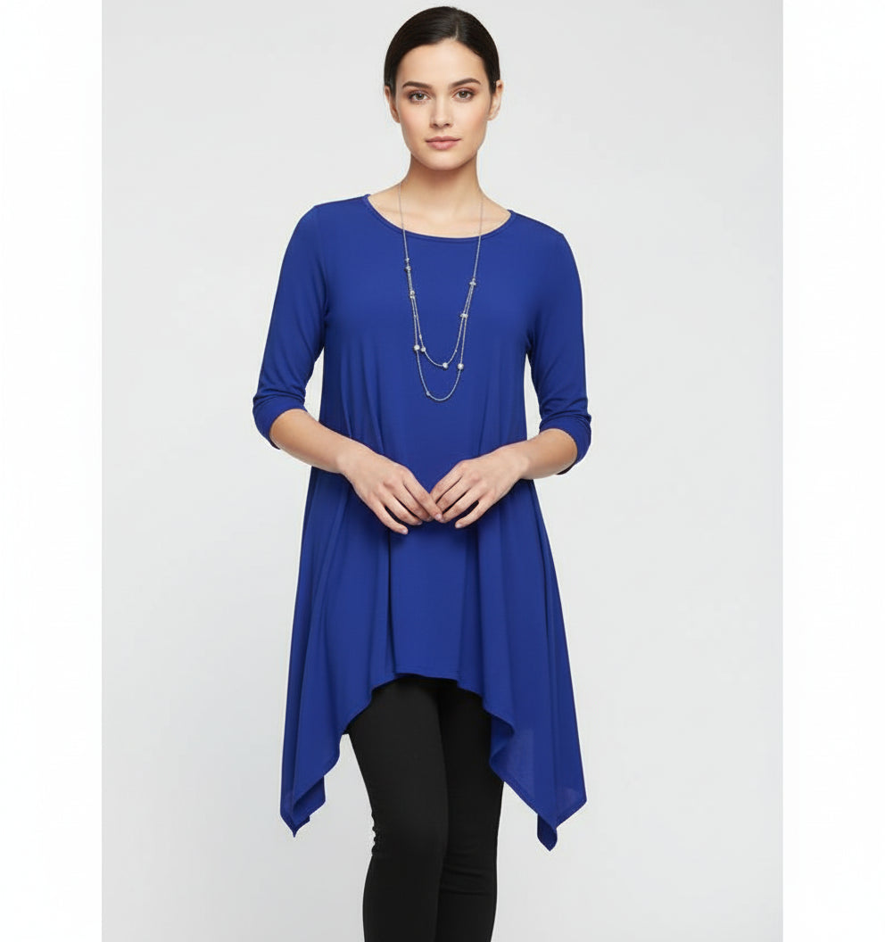 IC Collection Criss Cross Back Tunic- IC-1575T