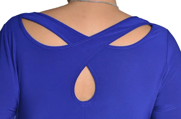 IC Collection Criss Cross Back Tunic- IC-1575T