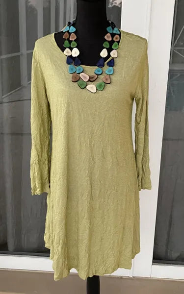 Comfy USA Pinstripe Long Sleeve Top-C3565