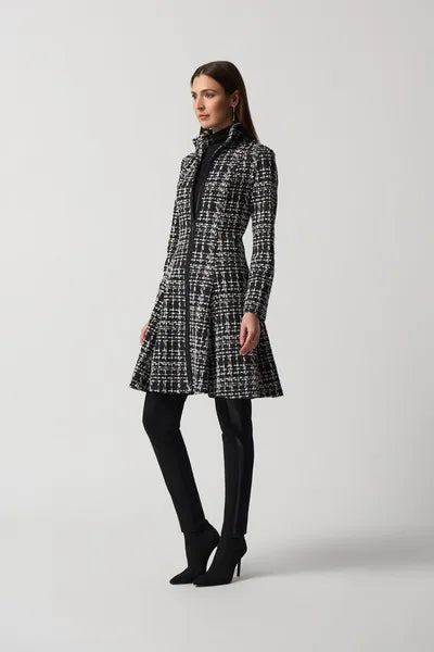 Joseph Ribkoff Plaid Coat-233167