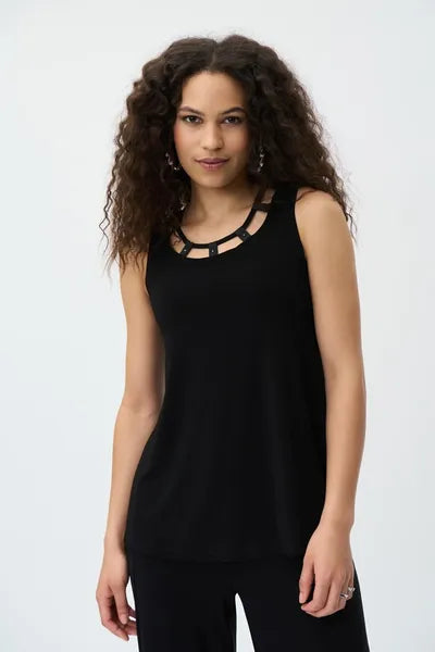 Joseph Ribkoff Silky Knit Sleeveless Top-231058