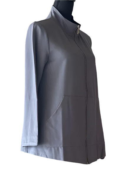 By JJ Two Pocket Zipped Poncho Jacket-PT-120