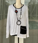 Comfy USA Crinkled Topper-C647-B