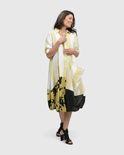 Alembika Mix Limoncello Wonderful Dress-SD506M