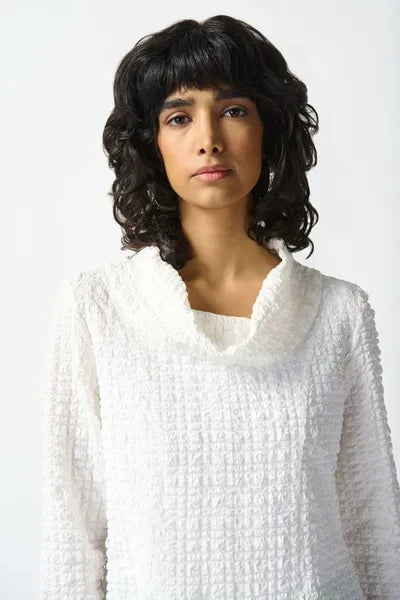 Joseph Ribkoff Woven Jacquard Flared Tunic-242120