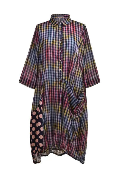 Alembika Gingham Dress-SD622