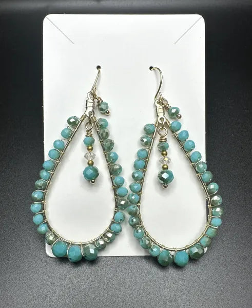 Handmade Artisan Boho Loop Earring-C112