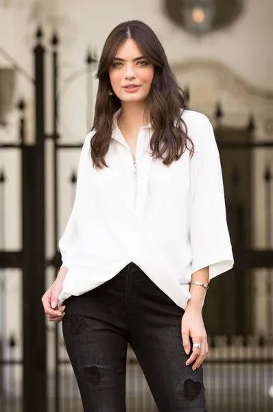 Frank Lyman Fun White Top-224219