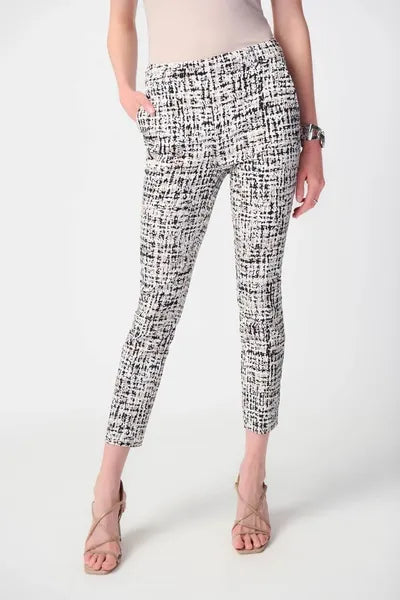 Joseph Ribkoff Abstract Print Millennium Pull-On Pants-JR-241189