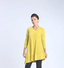 IC Collection V-Neck Print Tunic-IC-4078T