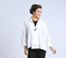 IC Collection Asymmetrical One Button Jacket-IC-4507J