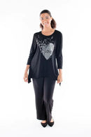 Gardy Love Embellished Tunic-GD-8986
