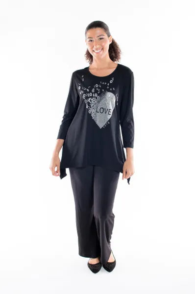 Gardy Love Embellished Tunic-GD-8986