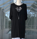 Comfy USA Celeste Long Tunic/Tee-M709