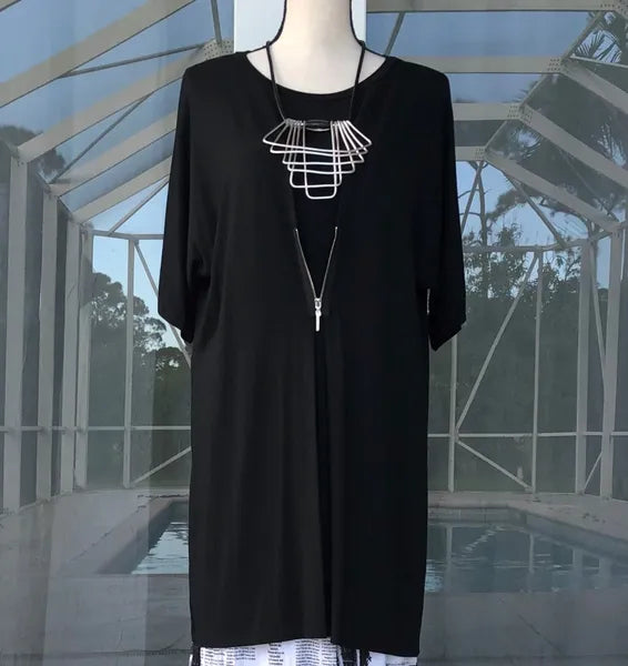 Comfy USA Celeste Long Tunic/Tee-M709