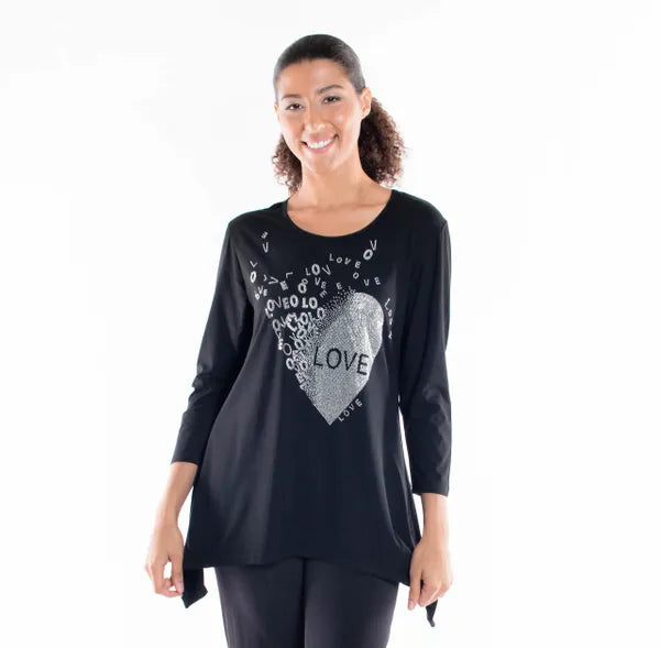 Gardy Love Embellished Tunic-GD-8986