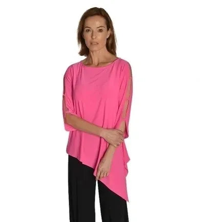 IC Collection Slotted Sleeve Tunic- IC-2990T