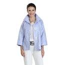 IC Collection Jacquard Two Button Front Jacket-IC-8460J-D