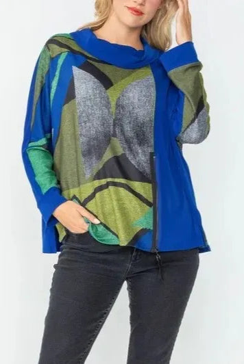 IC Collection Abstract Top | Unique Apparel USA