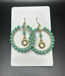 Handmade Artisan Boho Hoop Earring-C113